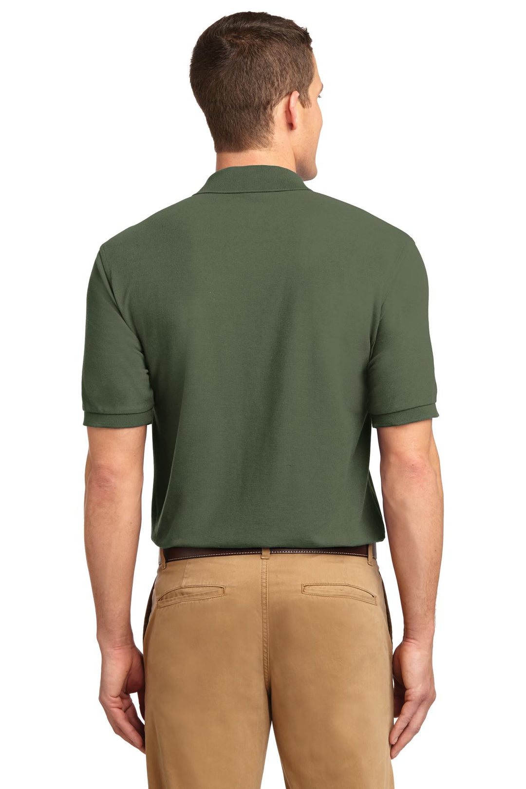 Clover Green Port Authority Silk Touch Polo K500