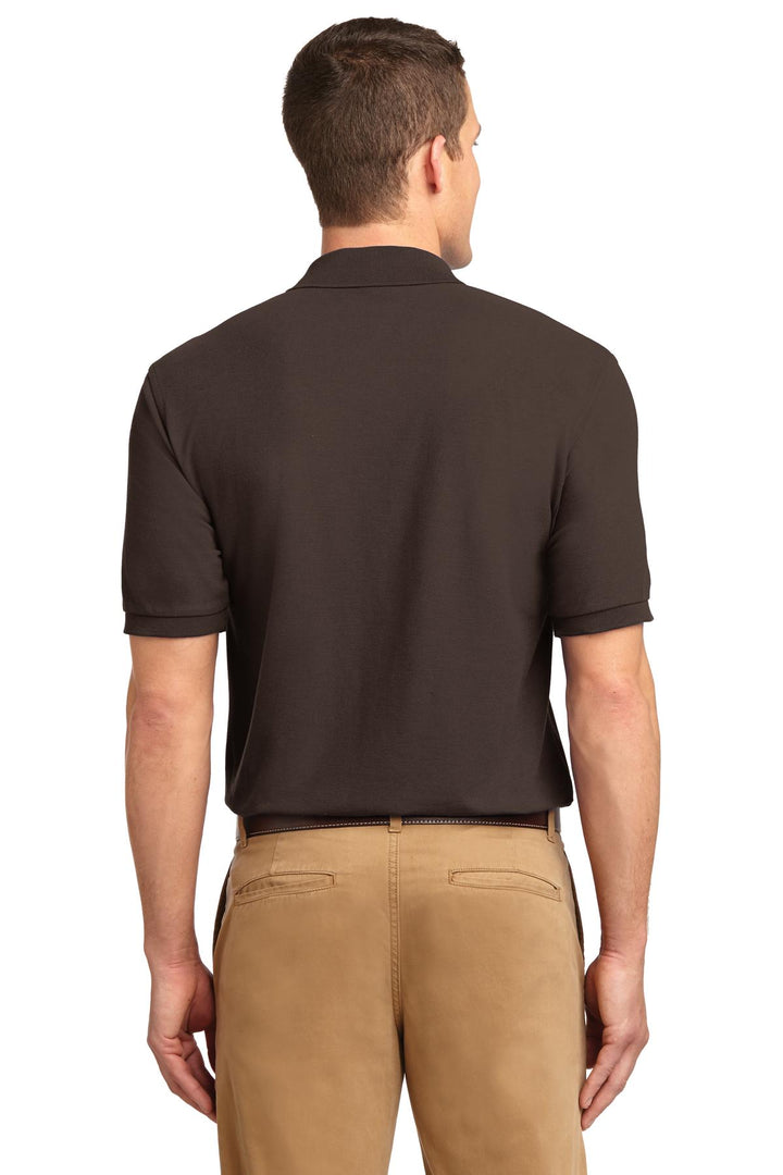 Coffee Bean Port Authority Silk Touch Polo K500