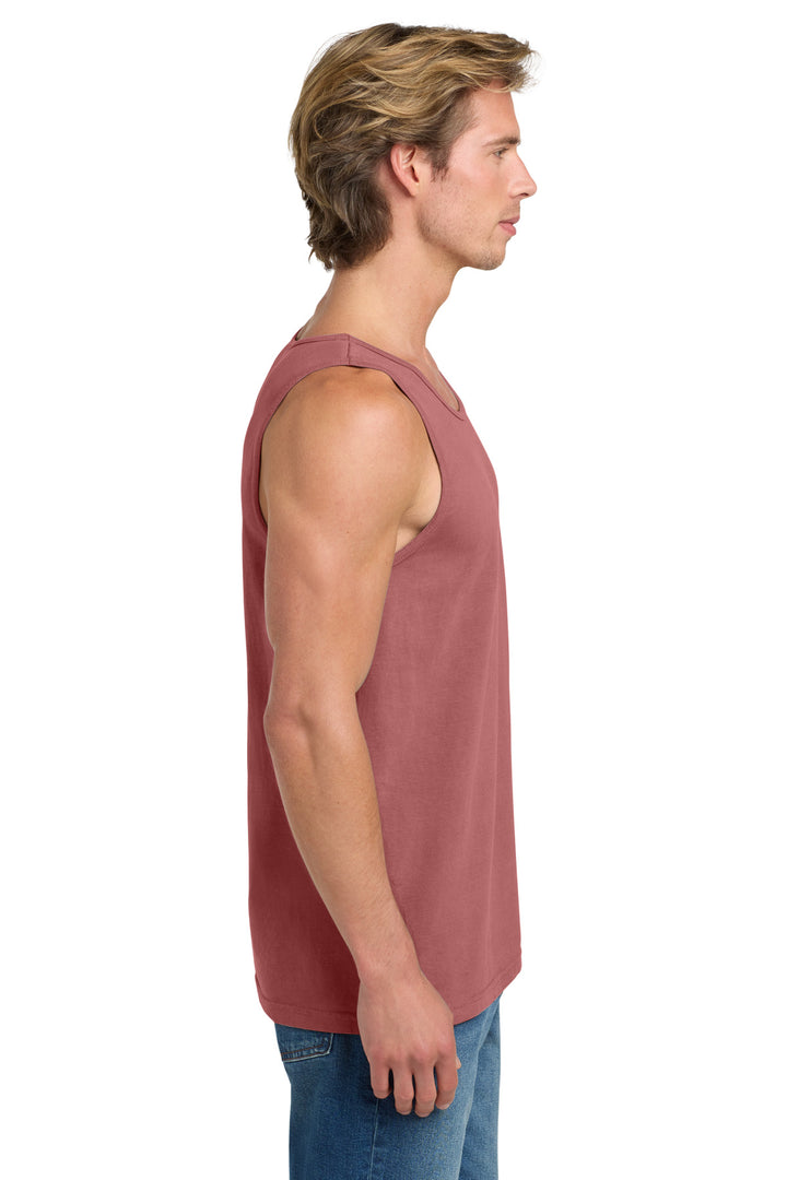 Crimson COMFORT COLORS Heavyweight Ring Spun Tank Top. 9360