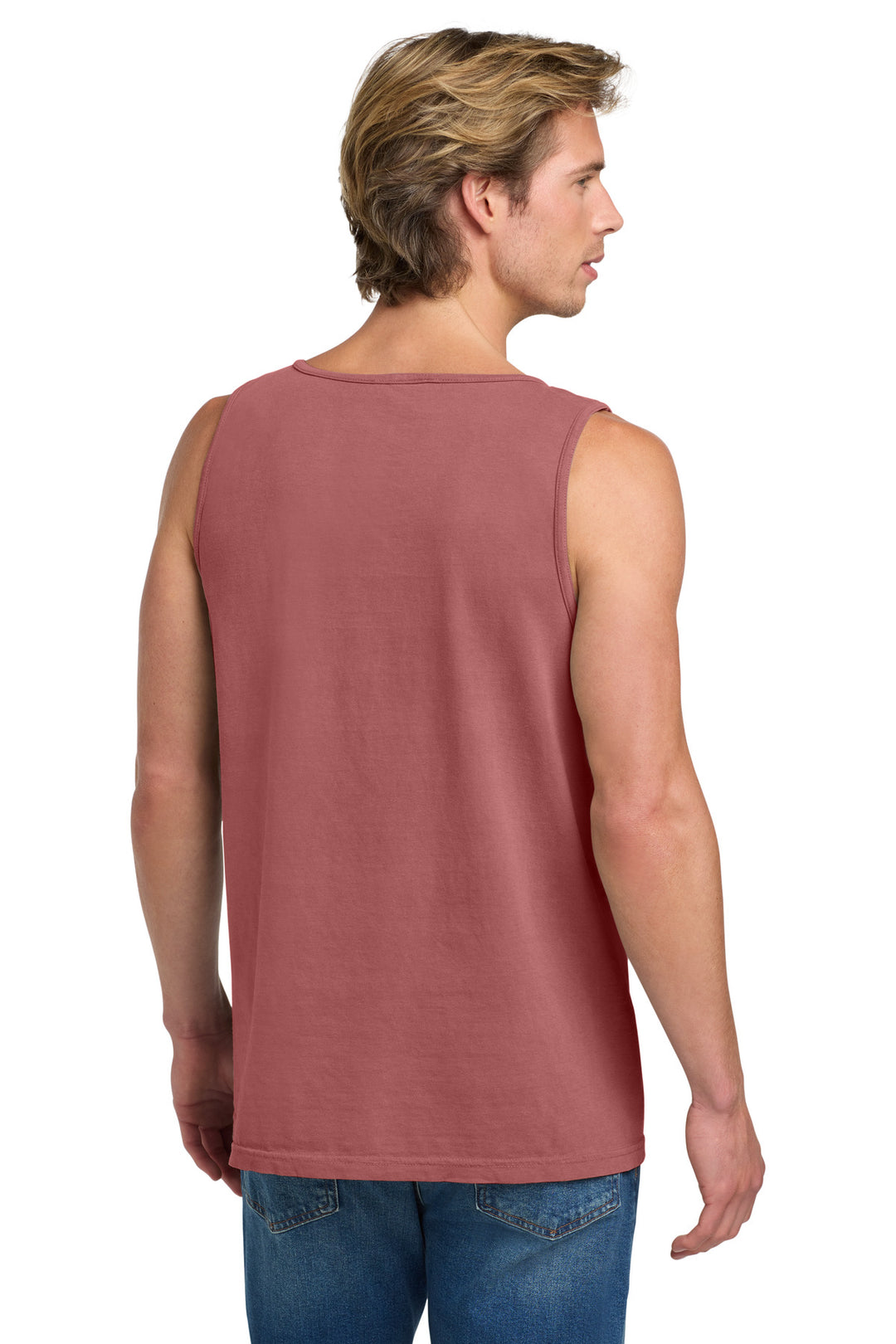 Crimson COMFORT COLORS Heavyweight Ring Spun Tank Top. 9360