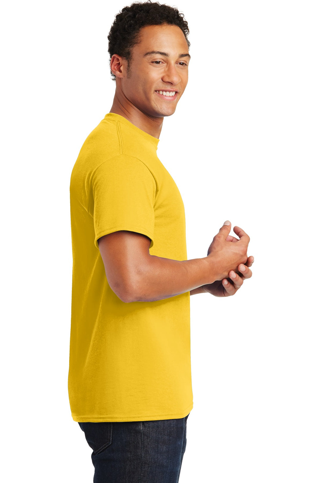Daisy Gildan DryBlend 50 Cotton/50 Poly T-Shirt. 8000