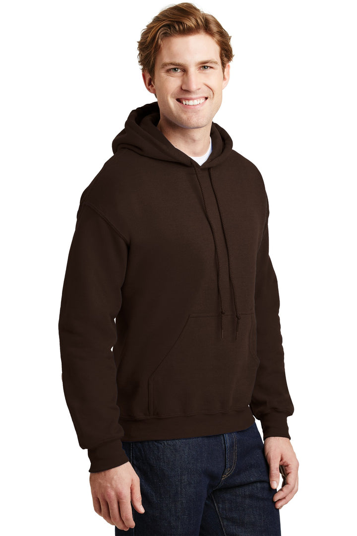 Dark Chocolate Gildan - Heavy Blend Hooded Sweatshirt. 18500