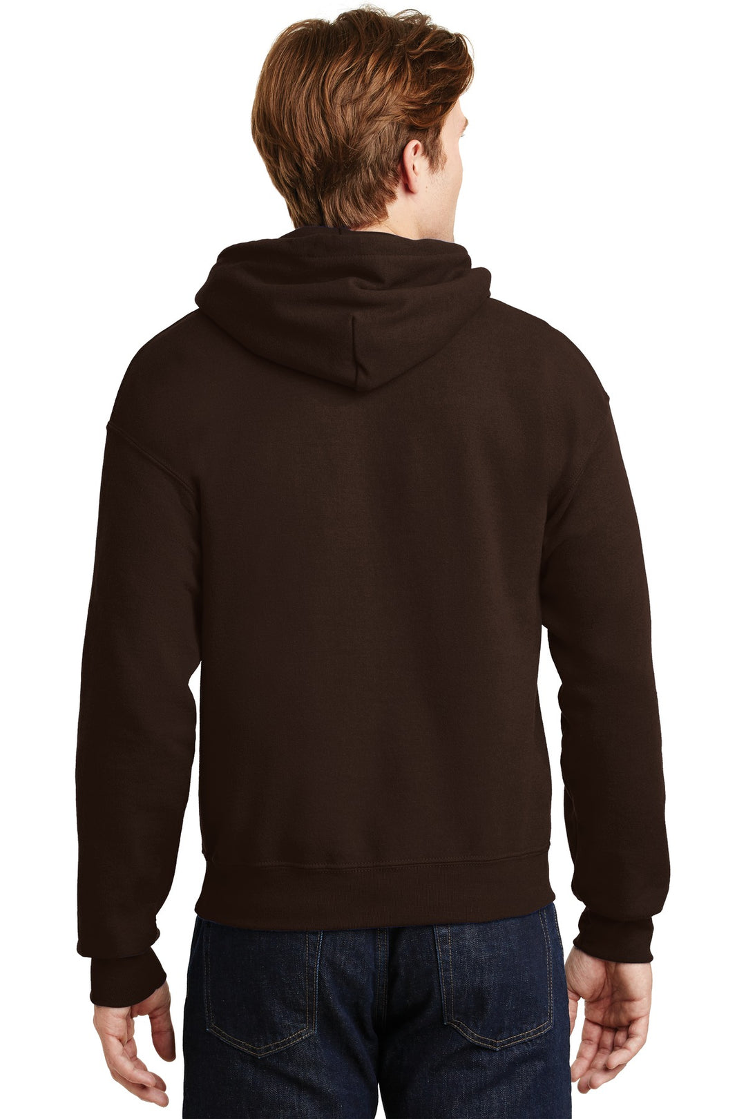Dark Chocolate Gildan - Heavy Blend Hooded Sweatshirt. 18500