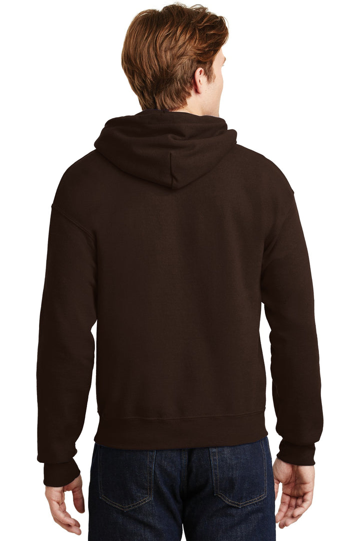 Dark Chocolate Gildan - Heavy Blend Hooded Sweatshirt. 18500