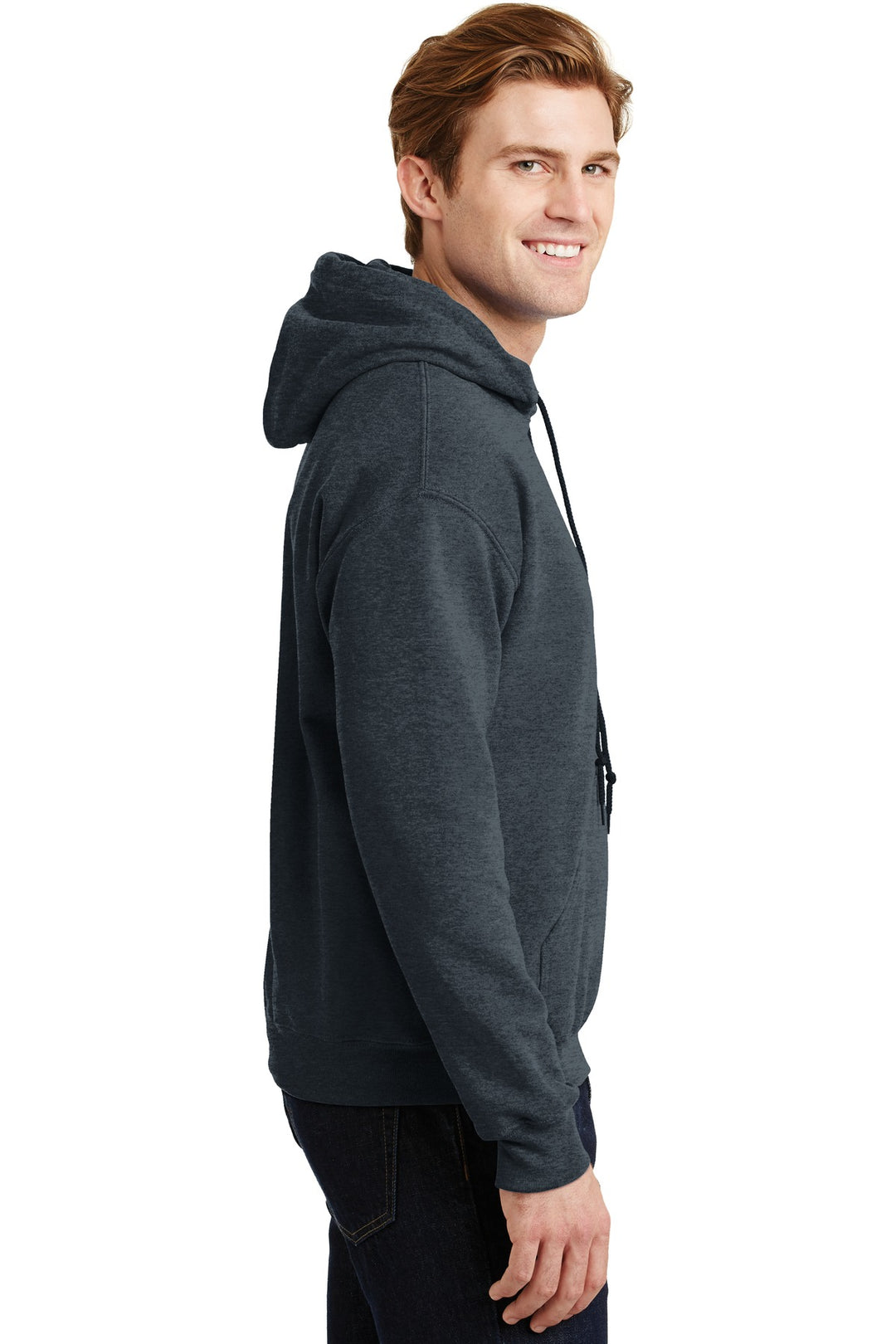 Dark Heather Gildan - Heavy Blend Hooded Sweatshirt. 18500