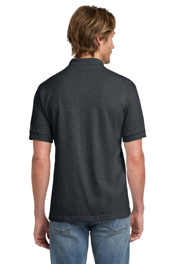 DarkHthr Gildan - DryBlend 6-Ounce Jersey Knit Sport Shirt. 8800