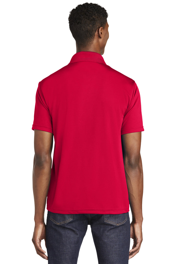 DeepRed Sport-Tek PosiCharge RacerMesh Polo. ST640