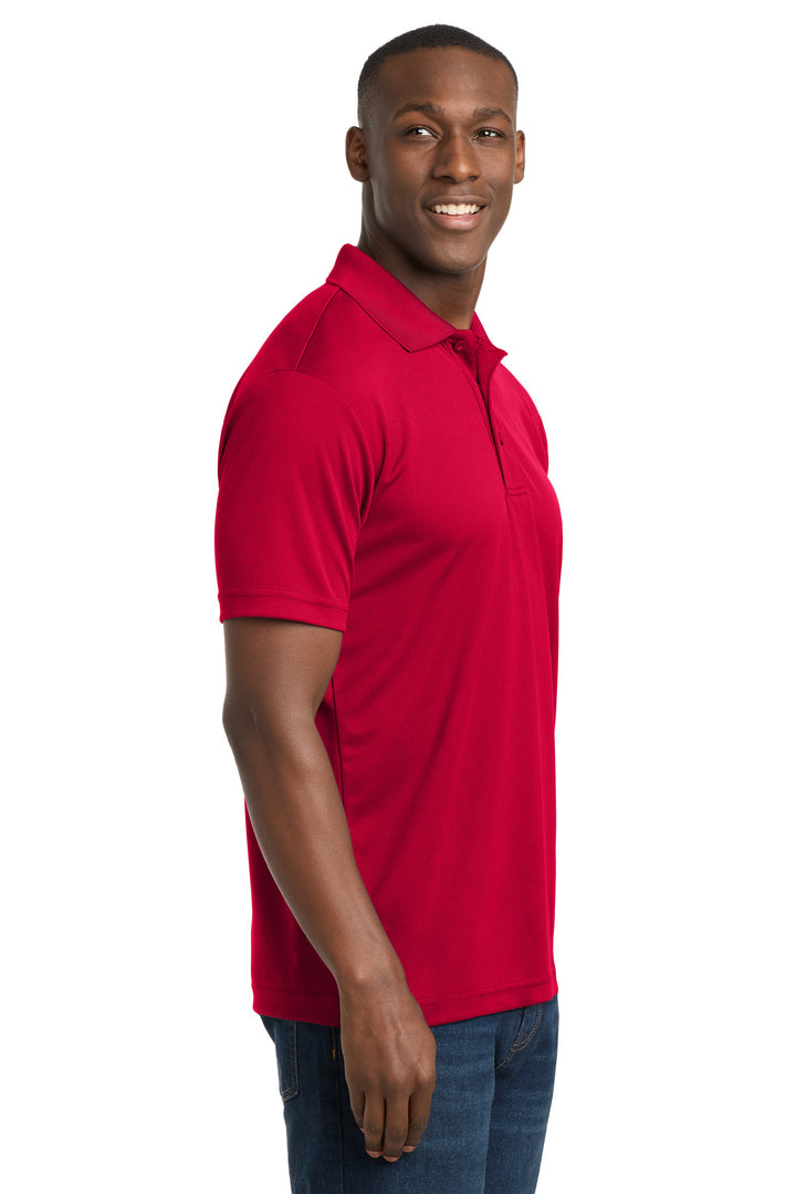 DeepRed Sport-Tek PosiCharge RacerMesh Polo. ST640