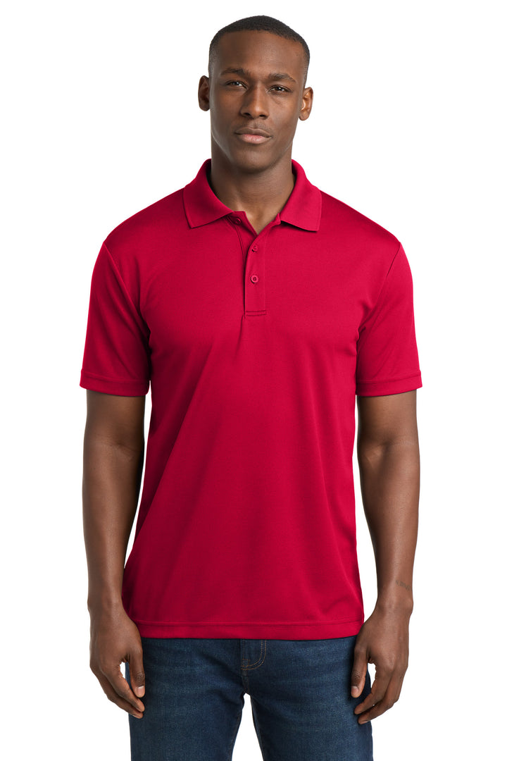 DeepRed Sport-Tek PosiCharge RacerMesh Polo. ST640