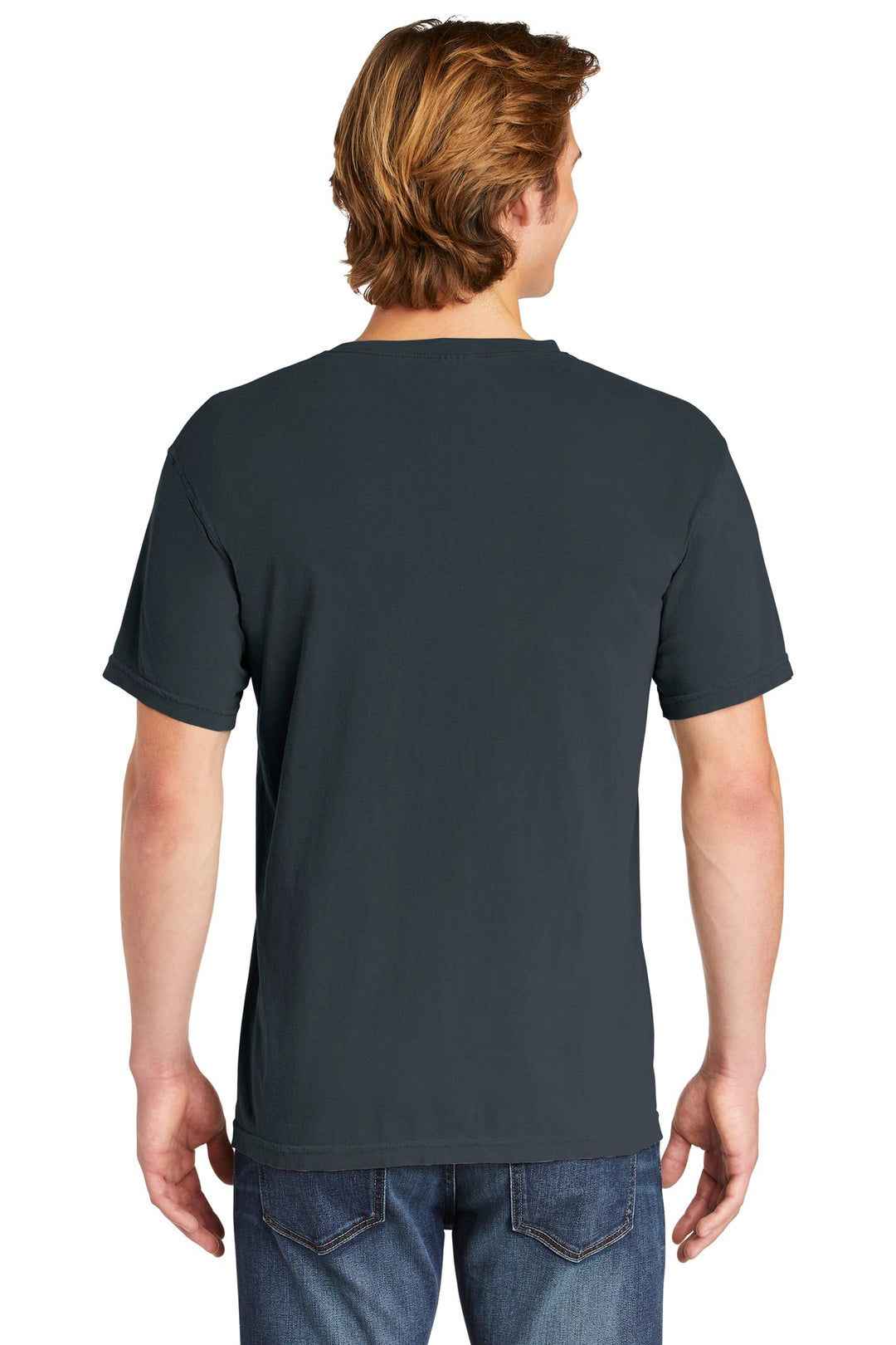 Denim COMFORT COLORS Heavyweight Ring Spun Tee. 1717