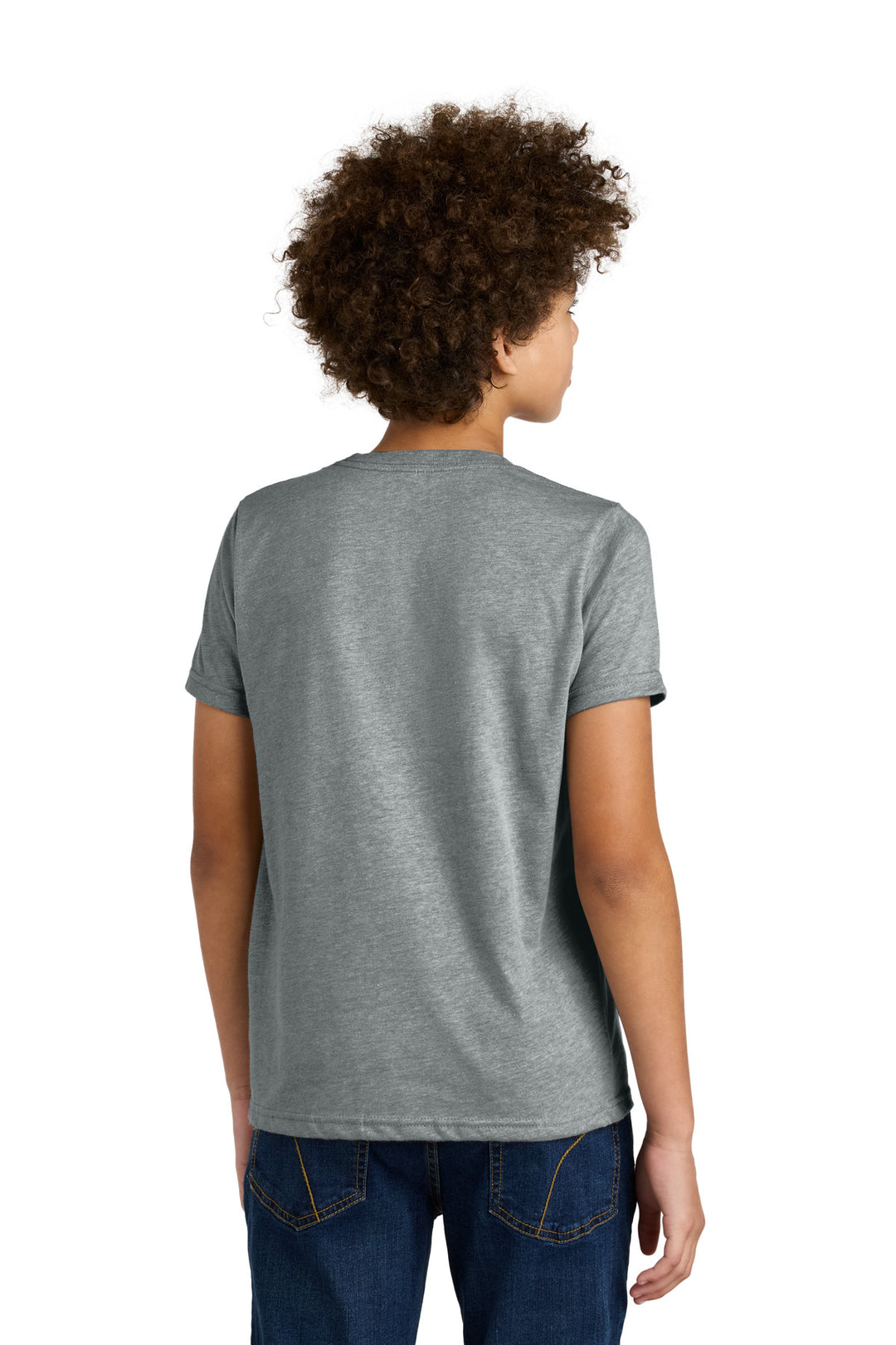 DkHtGray Next Level Apparel Youth CVC Tee NL3312