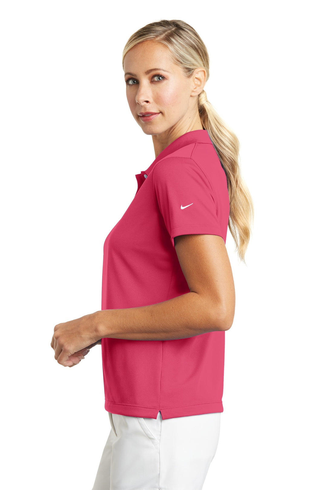 Flamingo Nike Women's Tech Basic Dri-FIT Polo. 203697