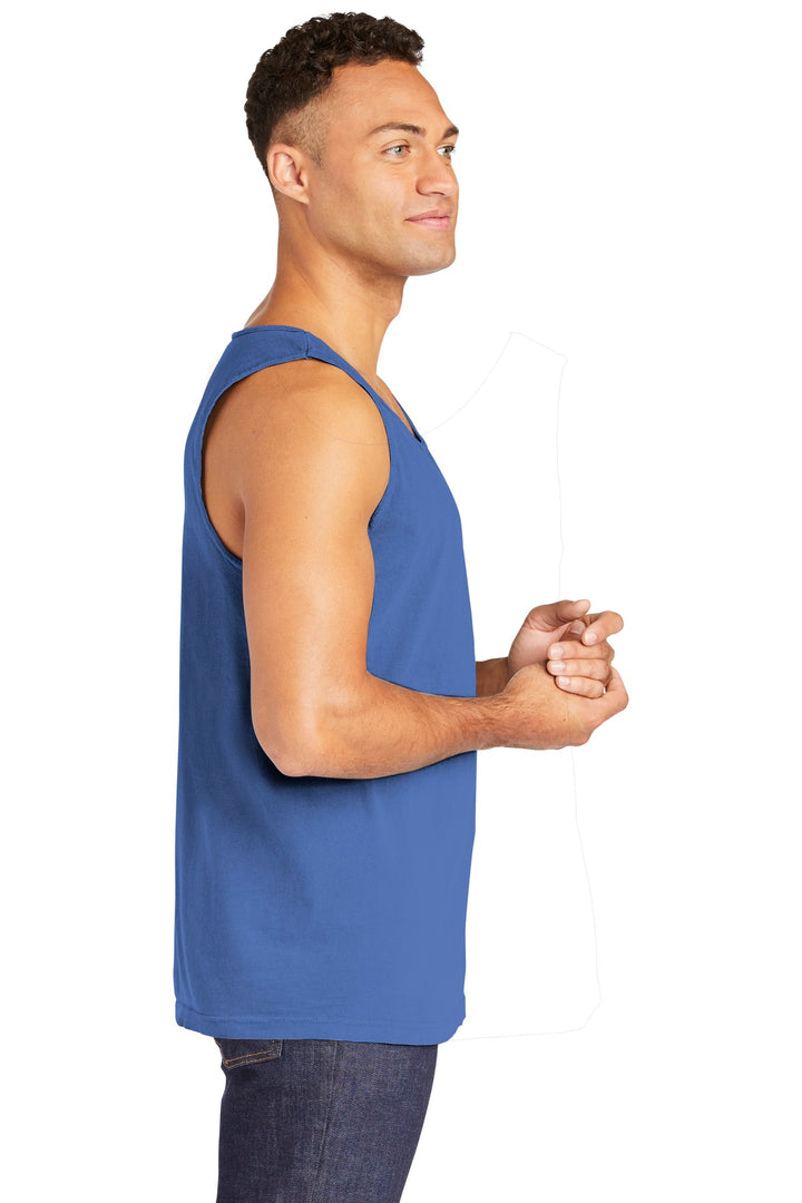 Flo Blue COMFORT COLORS Heavyweight Ring Spun Tank Top. 9360