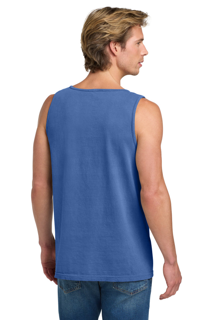 Flo Blue COMFORT COLORS Heavyweight Ring Spun Tank Top. 9360