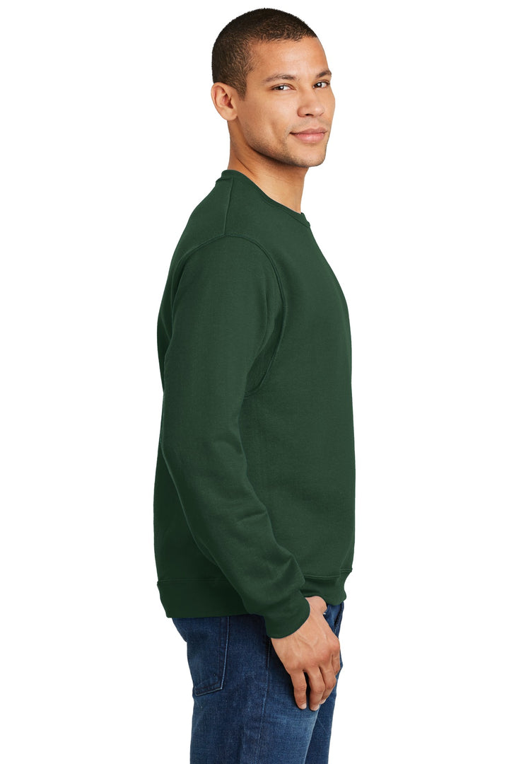 Forest Green Jerzees - NuBlend Crewneck Sweatshirt. 562M