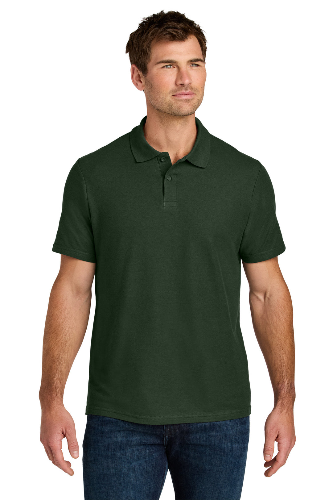 ForestGrn Gildan Softstyle Pique Polo 64800
