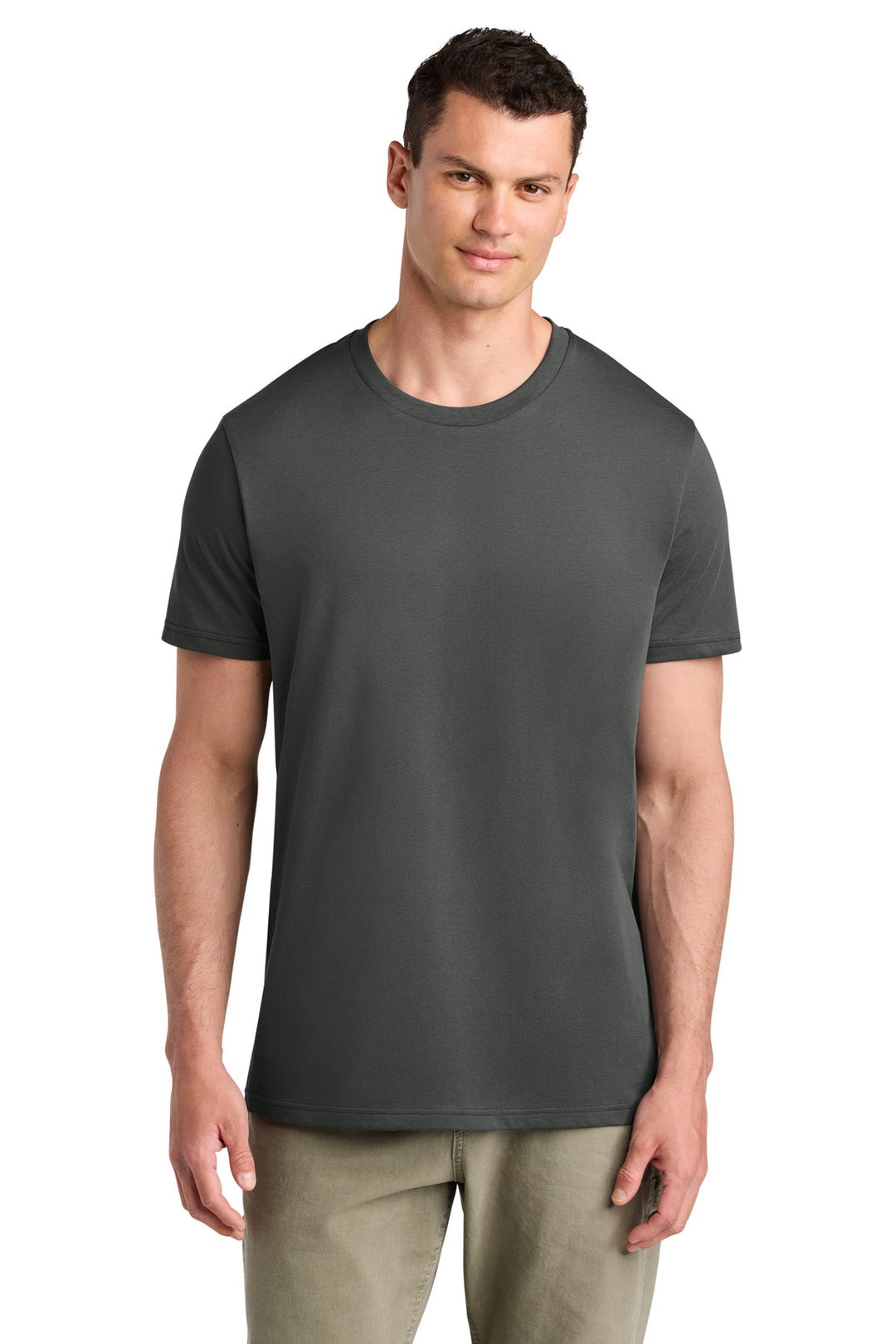 Front View of Anthracite Stanley/Stella Unisex Crafter Tee SXU007