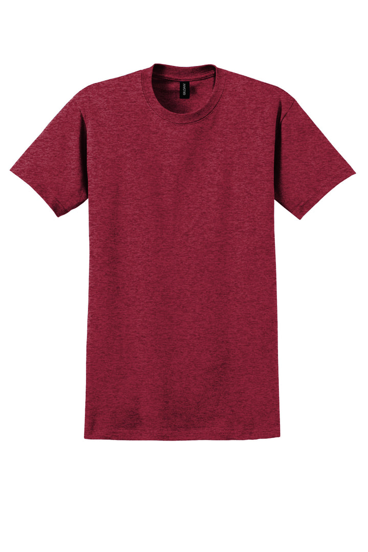 Front View of Antqu Chry Red Gildan - Ultra Cotton 100% US Cotton T-Shirt. 2000