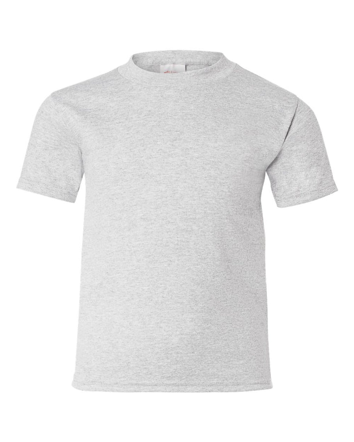 Front View of Ash Ecosmart™ Youth T-Shirt - 5370