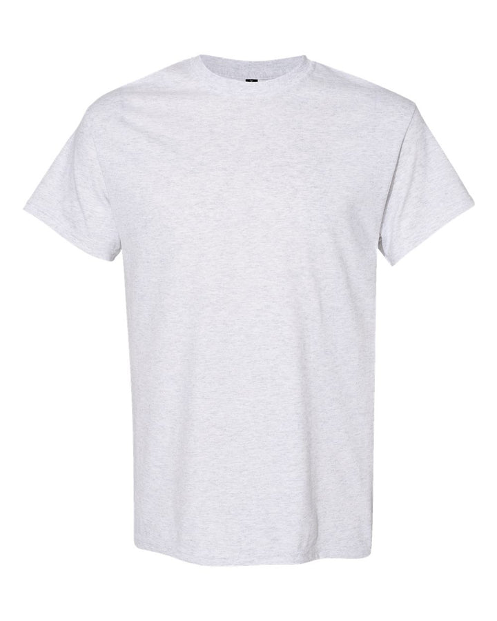Front View of Ash Heavy Cotton™ T-Shirt - 5000