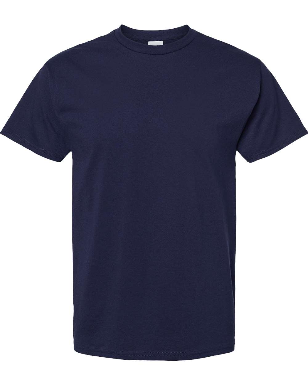 Front View of Athletic Navy Essential-T T-Shirt - 5280