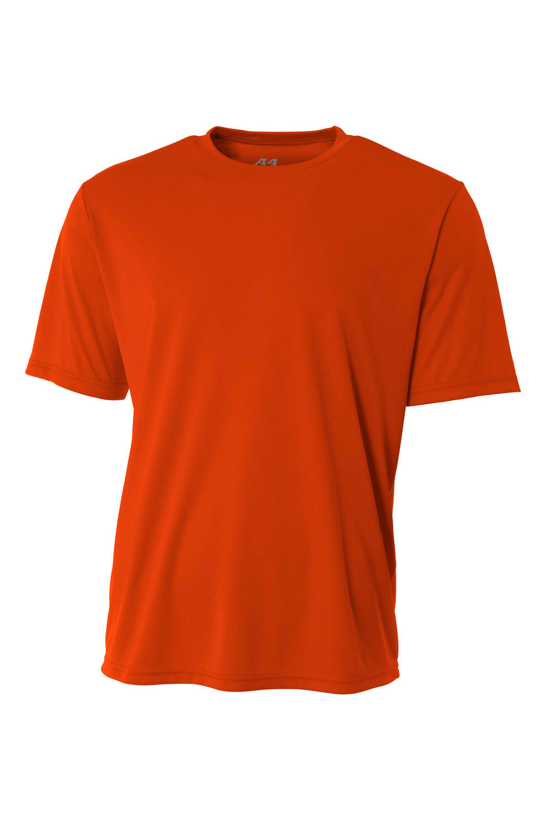 Front View of AthlOrange A4 Youth Cooling Performance Short Sleeve Tee A4NB3142