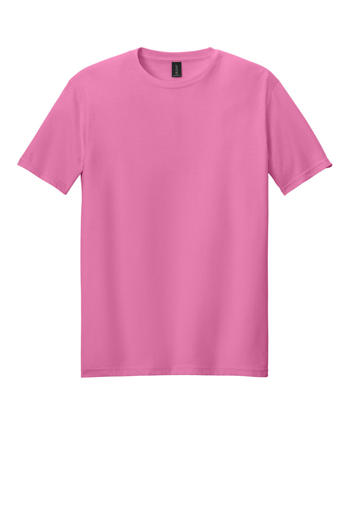 Front View of Azalea Gildan Softstyle T-Shirt. 64000