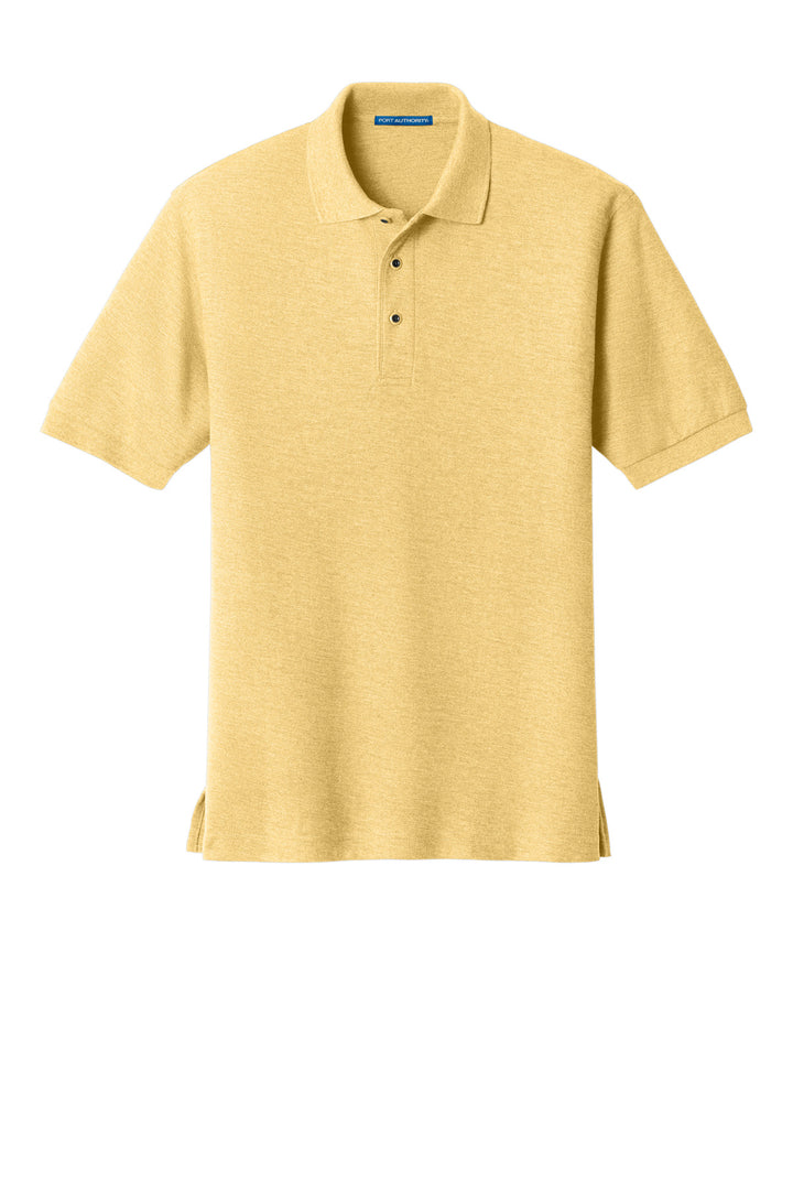 Front View of Banana Port Authority Silk Touch Polo K500