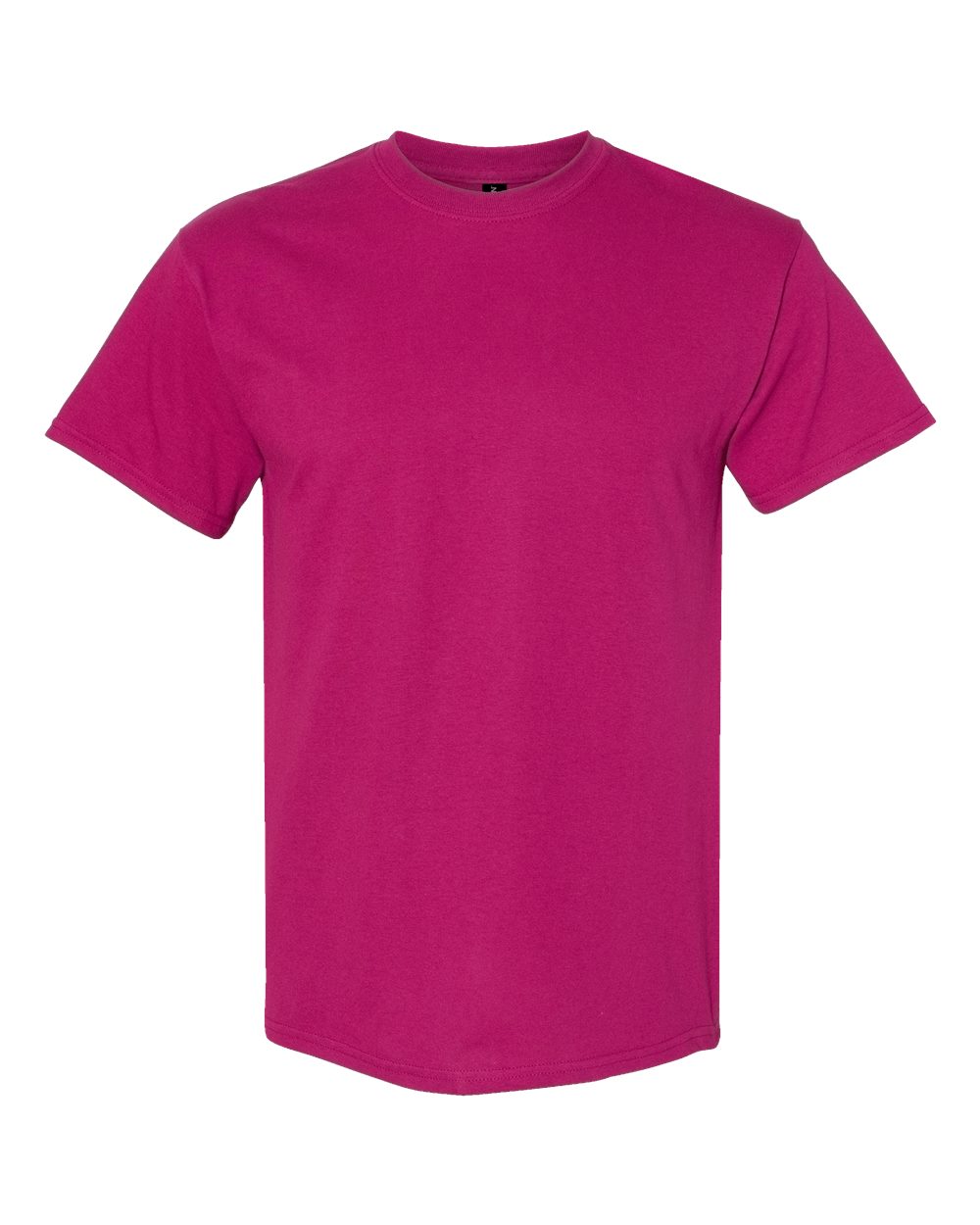 Front View of Berry Heavy Cotton™ T-Shirt - 5000