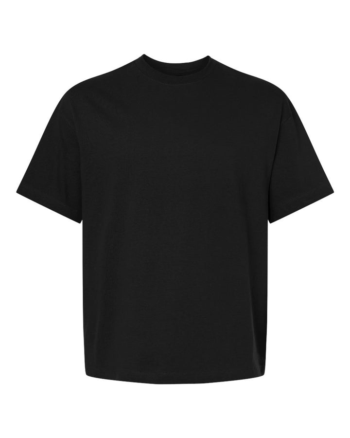 Front View of Black Beefy-T® Retro Street T-Shirt - 5180R