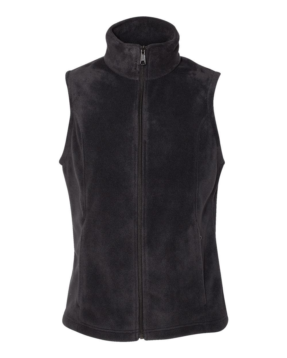 Front View of Black Women’s Benton Springs™ Fleece Vest - 212471