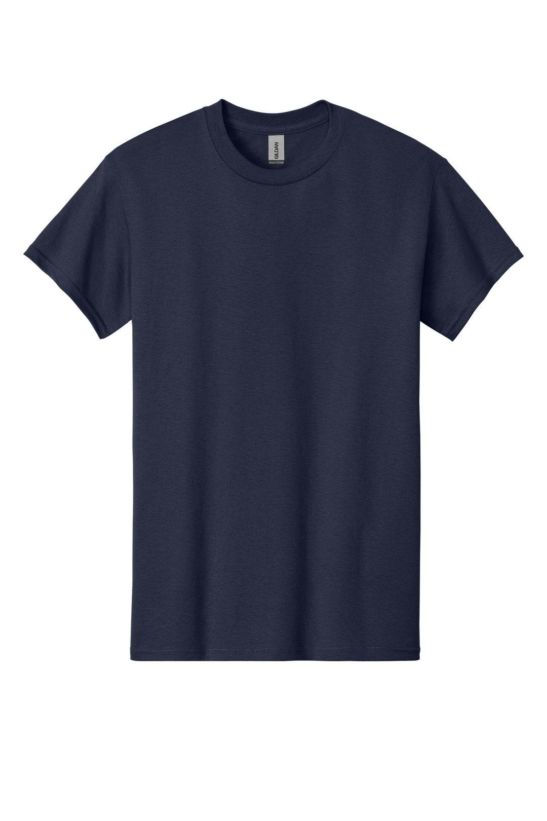 Front View of Blackberry Gildan - Heavy Cotton 100% Cotton T-Shirt. 5000