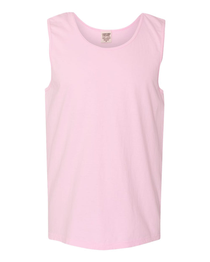 Front View of Blossom Garment-Dyed Heavyweight Tank Top - 9360