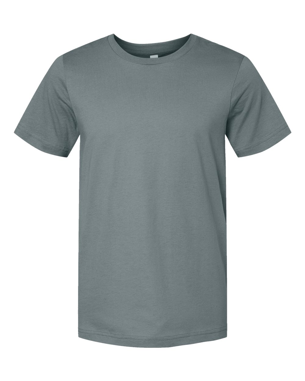 Front View of Blue Storm Jersey Tee - 3001