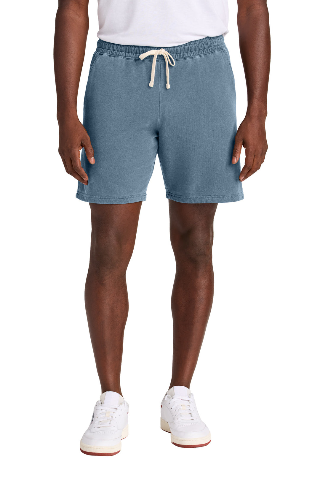 Front View of BlueJean Comfort Colors Lightweight Sweatshort 1468