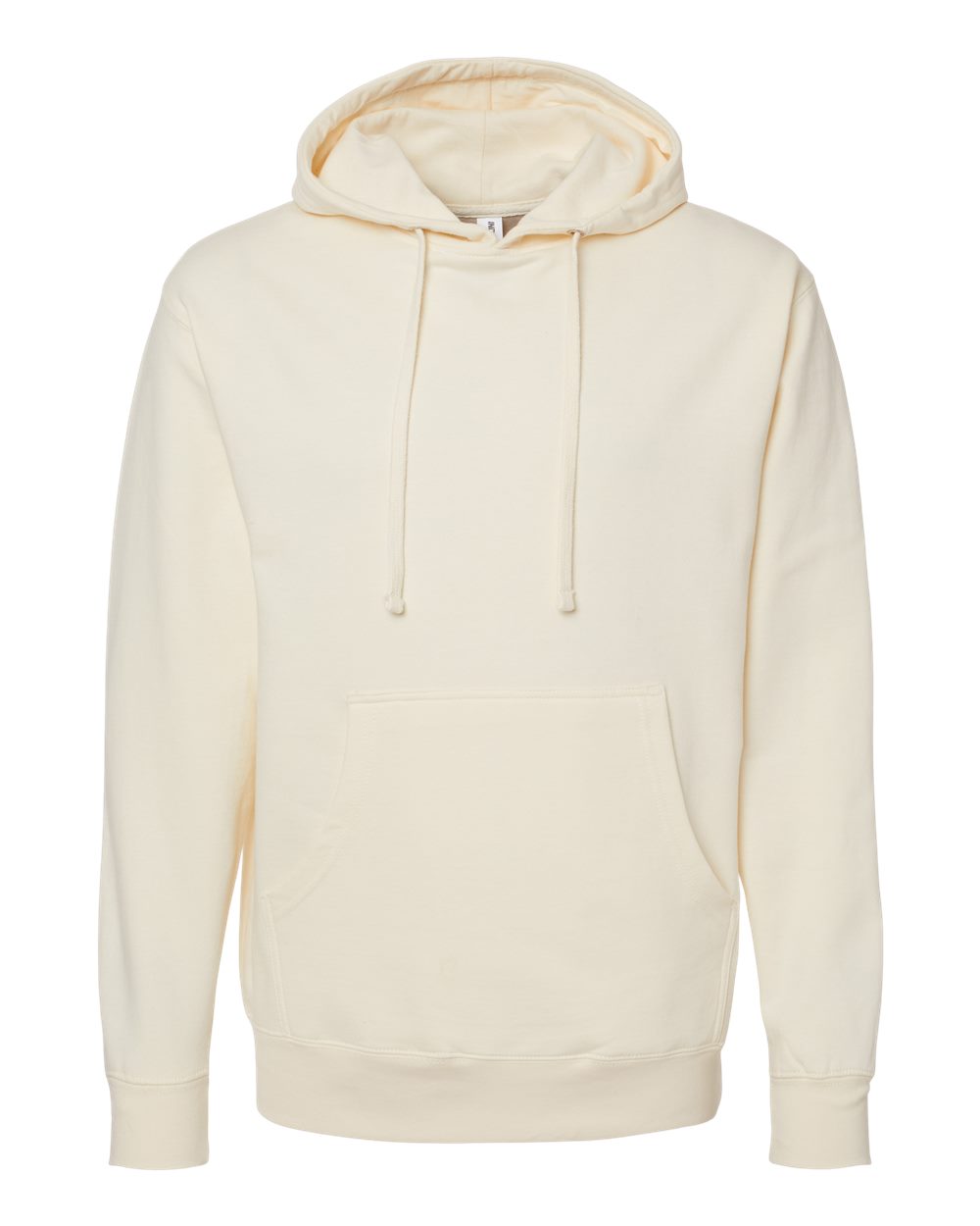 Front View of Bone Midweight Hooded Sweatshirt - SS4500