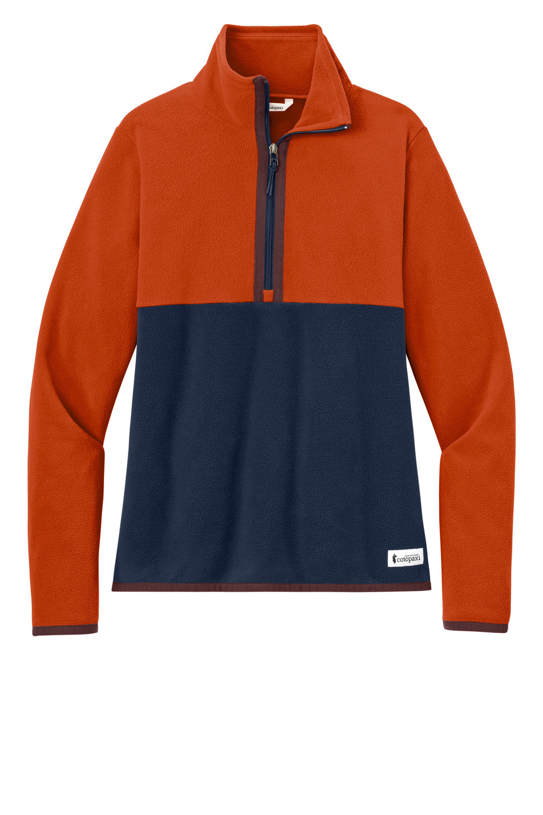 Front View of Canyon/Mr Cotopaxi Women's Amado 1/2-Zip Fleece COTOW1692