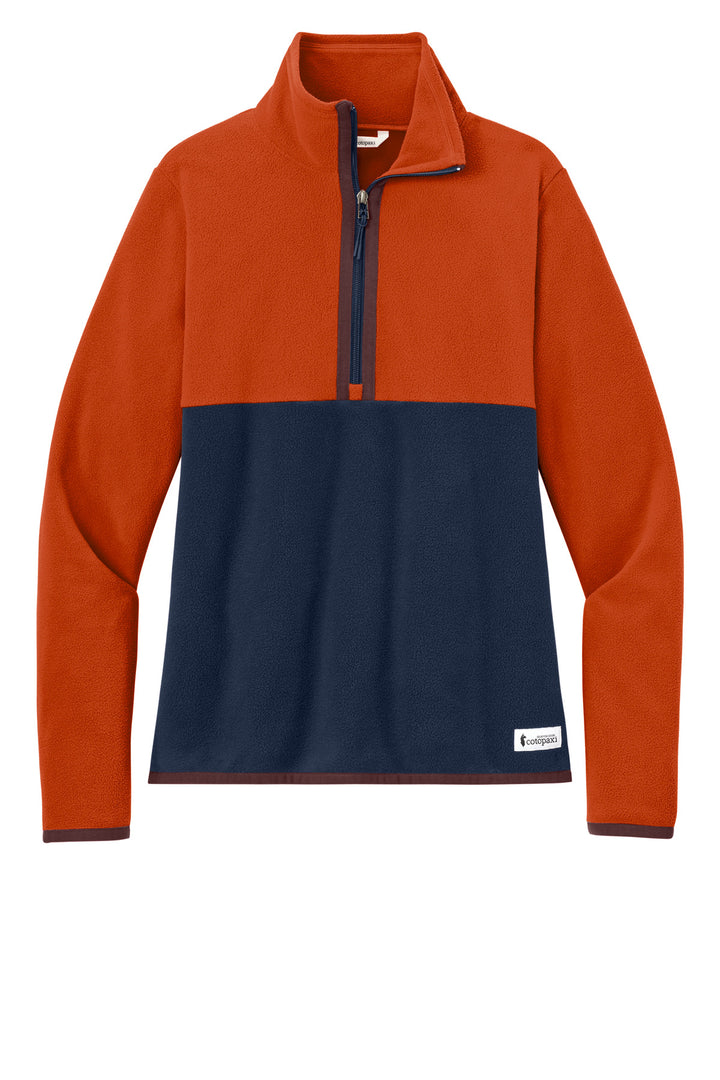 Front View of Canyon/Mr Cotopaxi Women's Amado 1/2-Zip Fleece COTOW1692