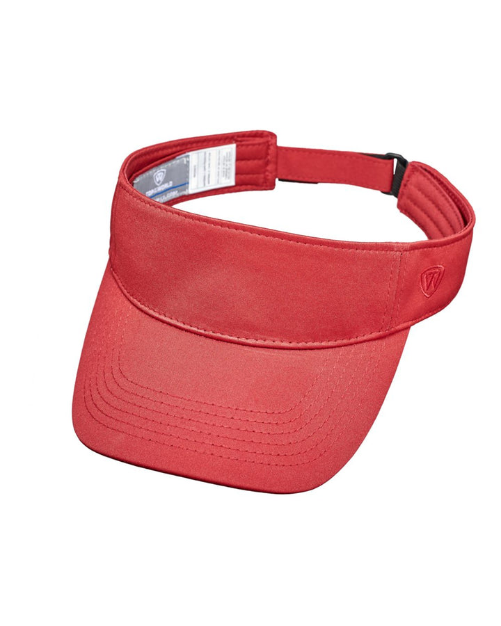 Front View of Cardinal Hawkeye Visor - 5514