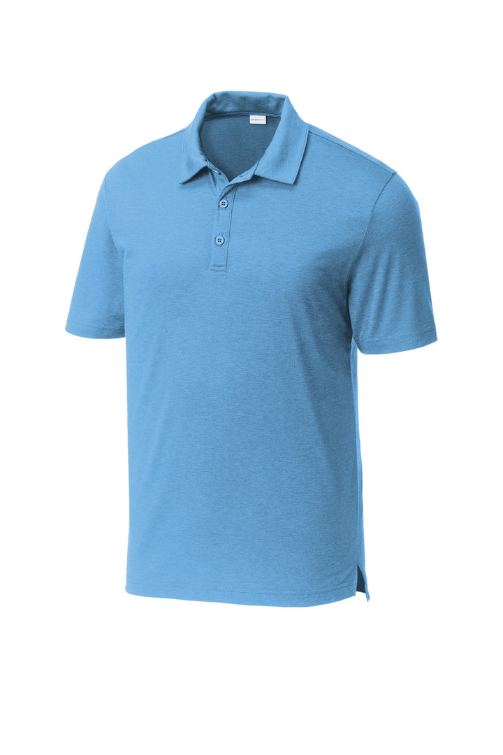 Front View of CarolinaBl Sport-Tek PosiCharge Strive Polo ST530