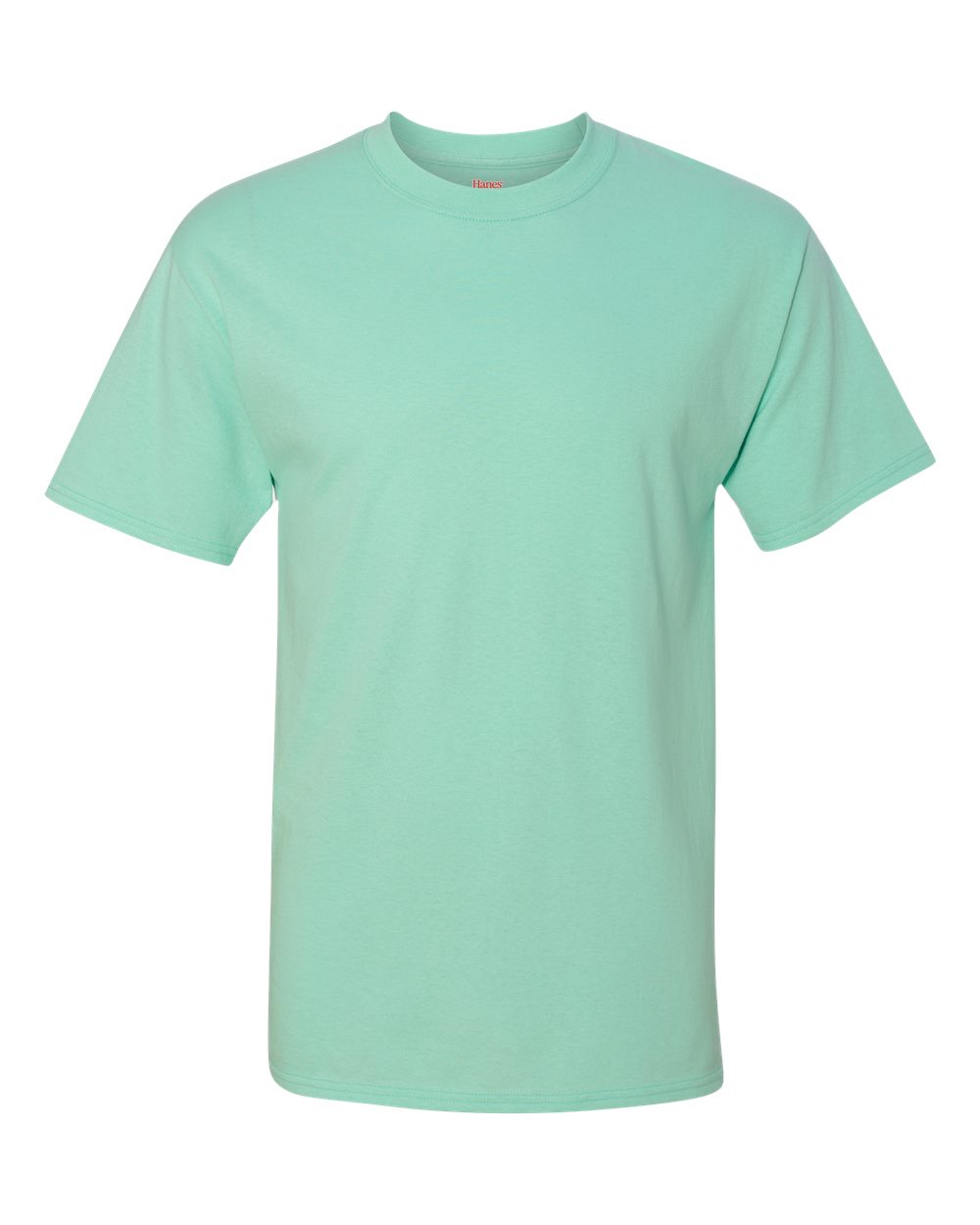 Front View of Clean Mint Beefy-T® T-Shirt - 5180