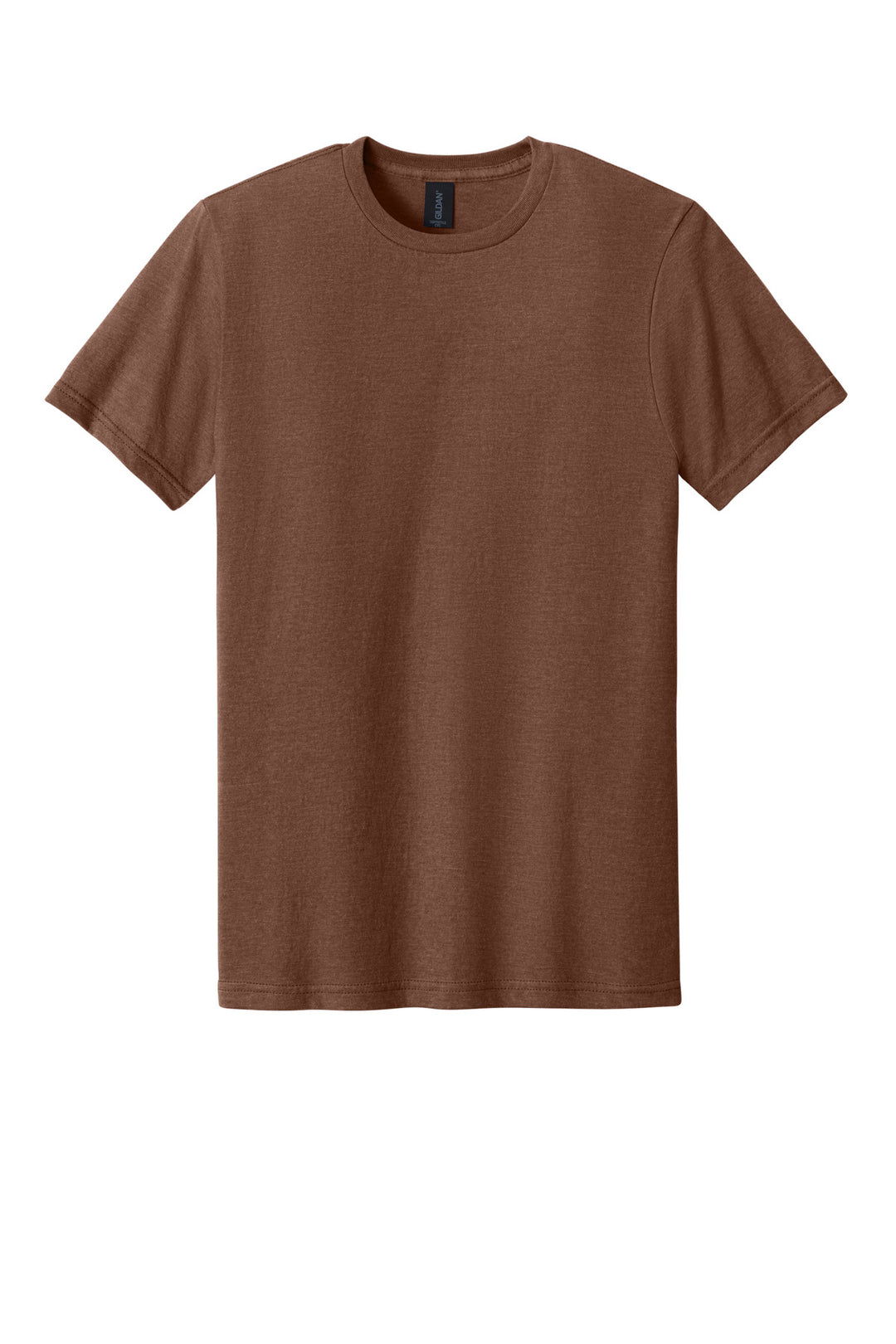 Front View of CocoaMist Gildan Softstyle CVC Tee 64000CVC