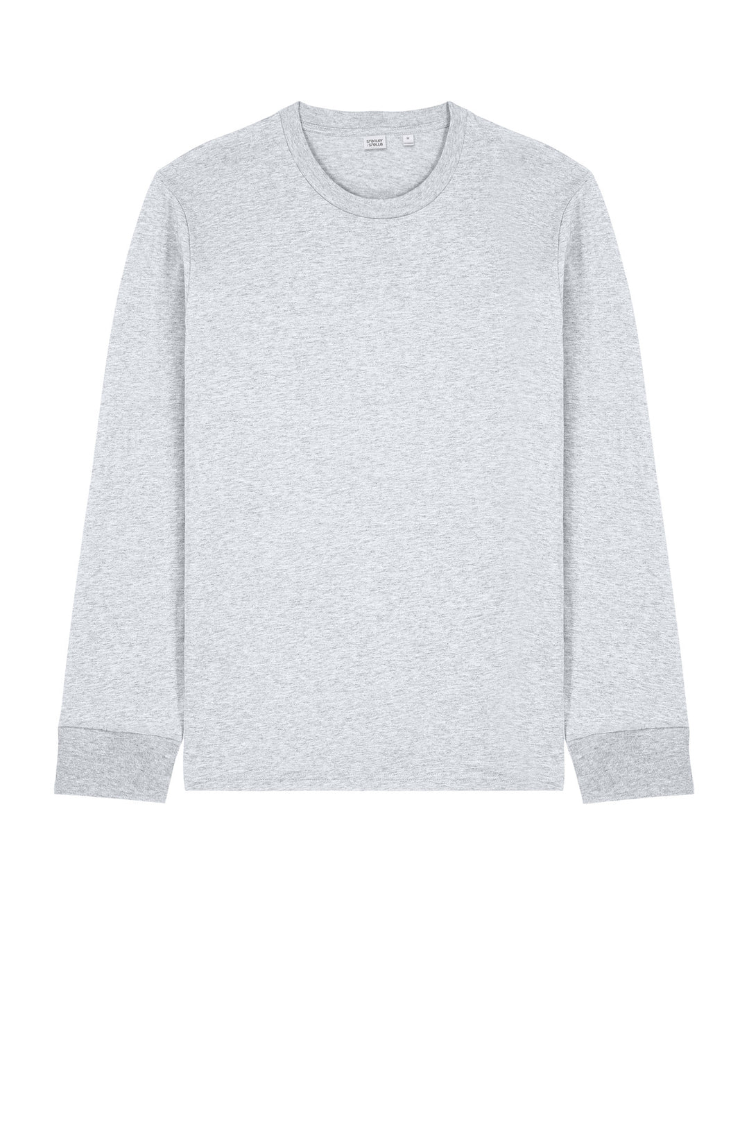 Front View of CoolHtrGry Stanley/Stella Unisex Creator 2.0 Long Sleeve Tee SXU022