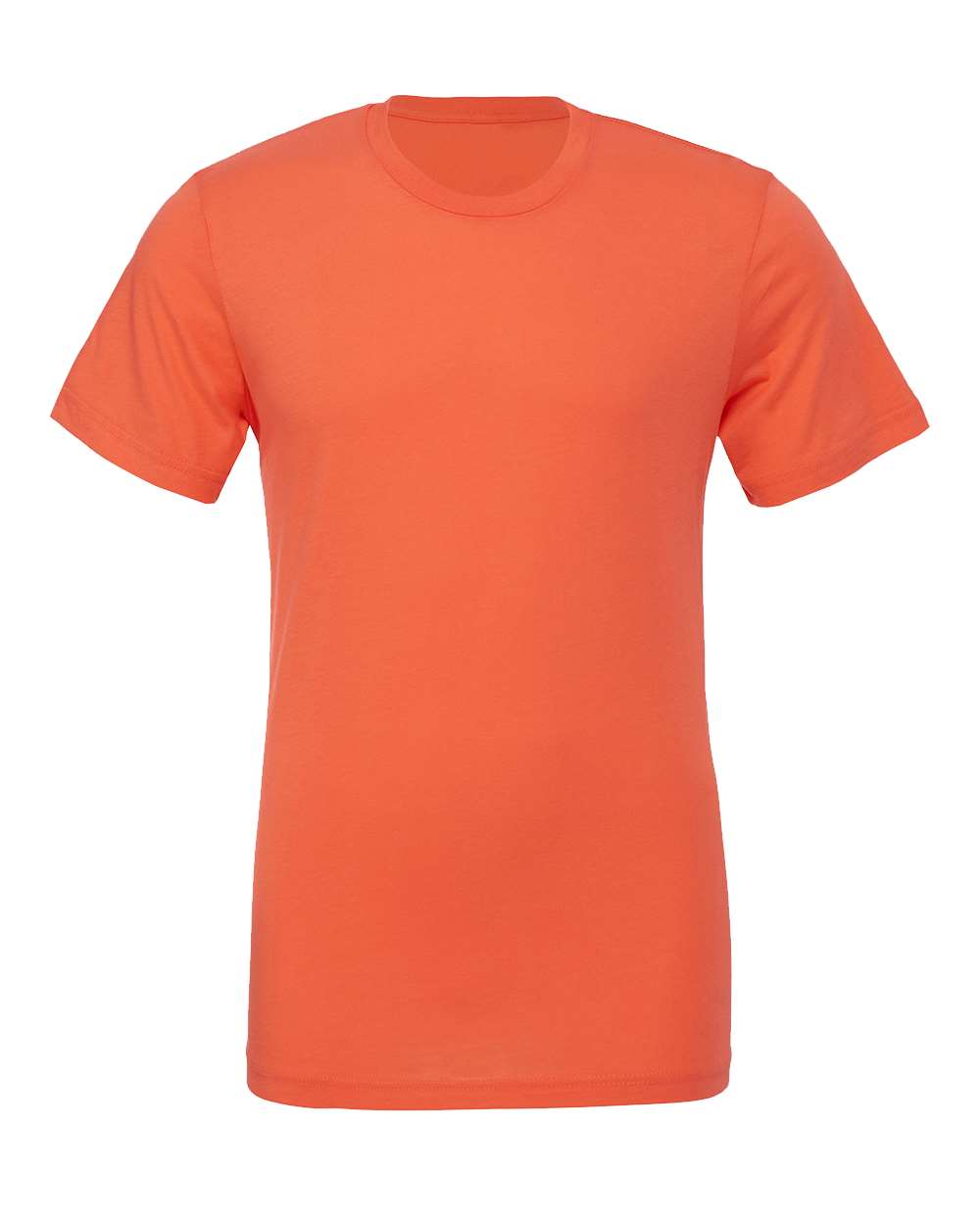 Front View of Coral Jersey Tee - 3001
