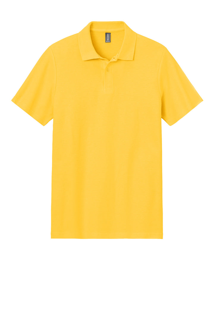 Front View of Daisy Gildan Softstyle Pique Polo 64800