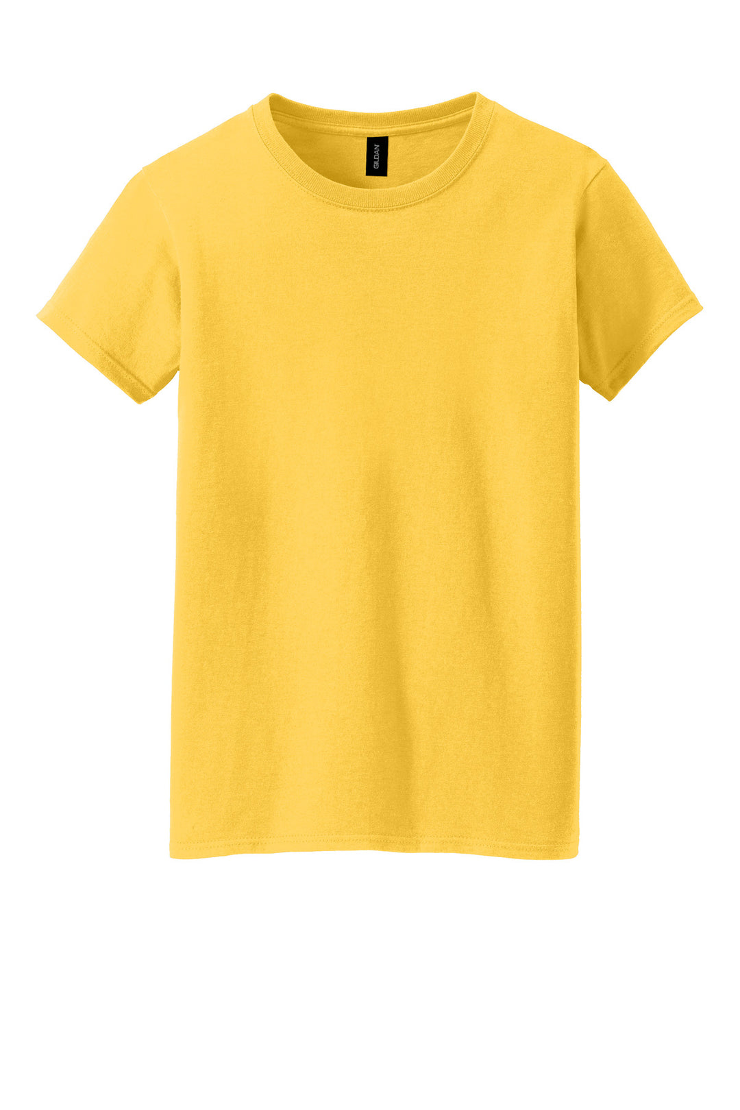 Front View of Daisy Gildan Women's Heavy Cotton 100% Cotton T-Shirt. 5000L