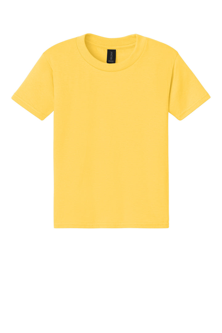 Front View of Daisy Gildan Youth Softstyle Midweight Tee 65000B