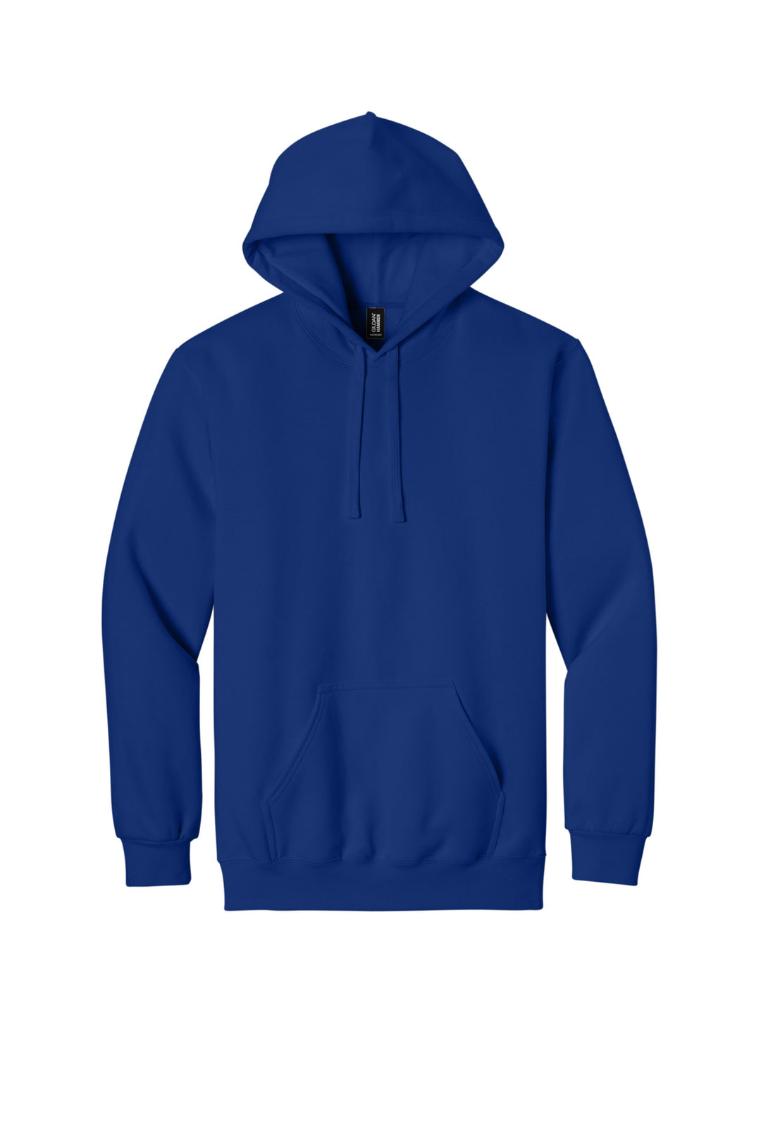 Front View of DeepRoyal Gildan Hammer Maxweight Hooded Sweatshirt 19500