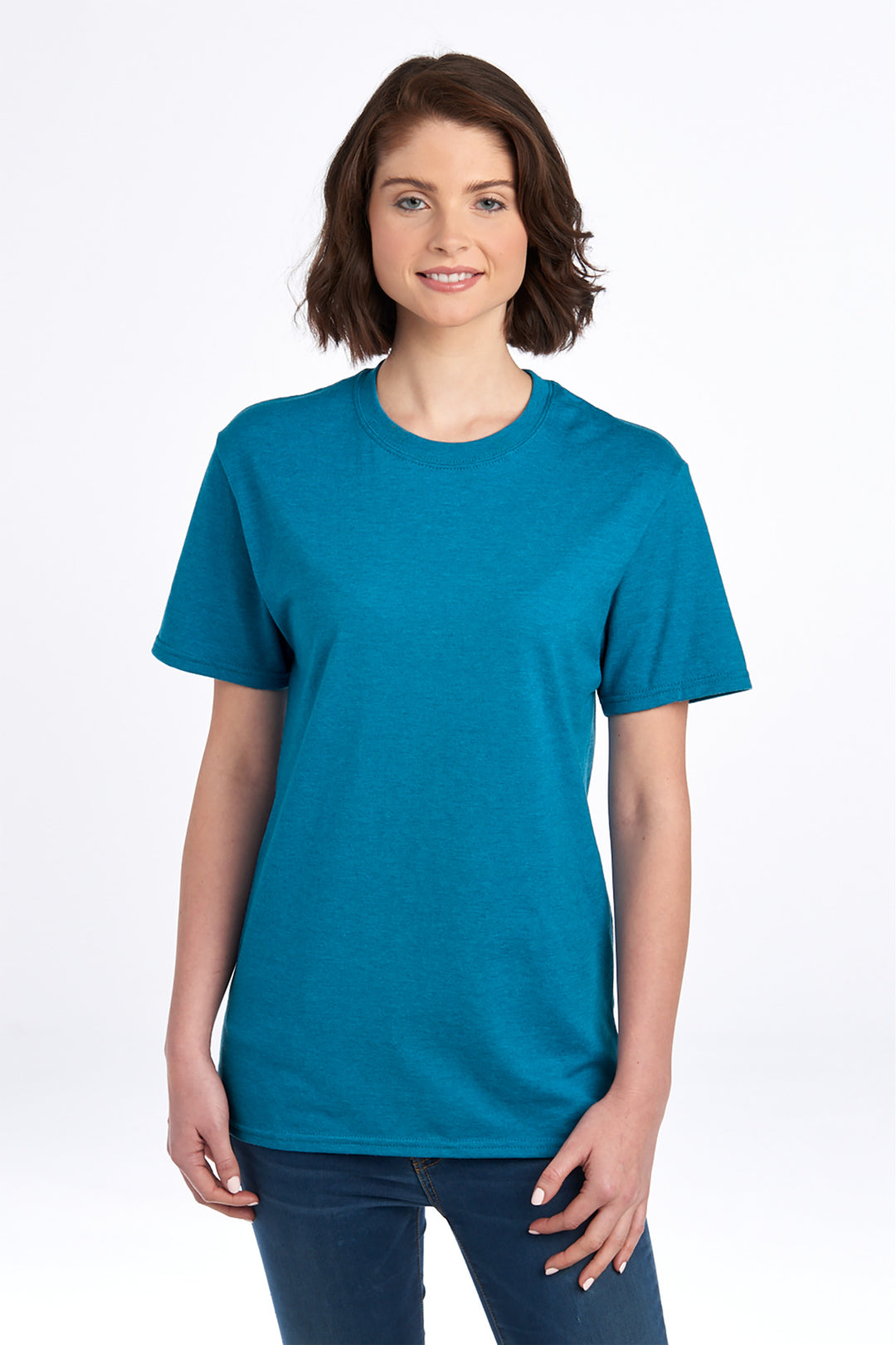 Front View of DigitalTlH Jerzees Premium Blend Ring Spun T-Shirt 560M
