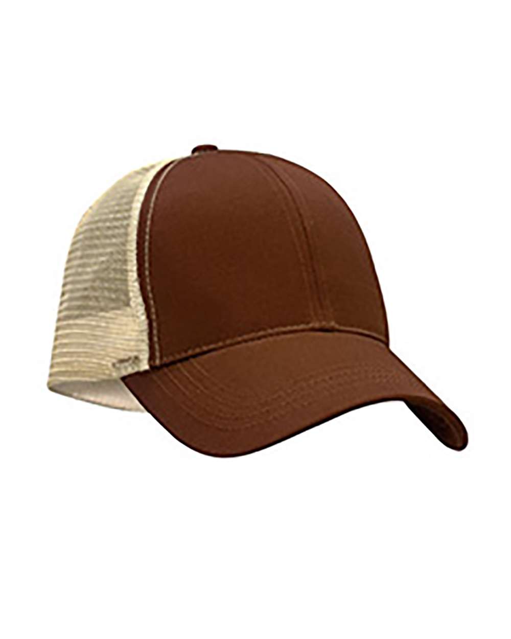 Front View of Earth/ Oyster Eco Trucker Cap - EC7070